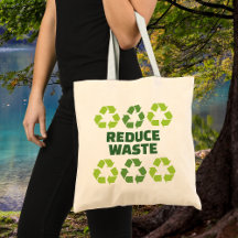 Reduce Waste Personalised Canvas