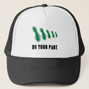 Reduce Your Carbon Footprint Trucker Hat