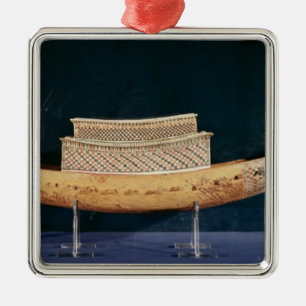 Reduced model of a boat from the Tomb Metal Ornament