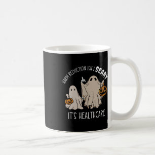 Reduction Isn't Scary Overdose Awareness Ghost Nur Coffee Mug