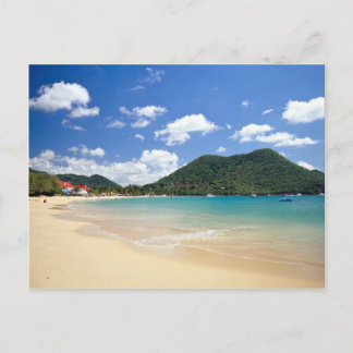 Reduit Beach, Rodney Bay, St. Lucia Postcard