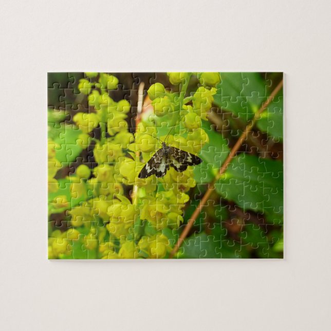 Redwood Butterfly and Wildflowers Jigsaw Puzzle (Horizontal)