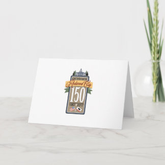 Redwood City 150th Anniversary Card