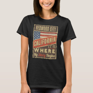Redwood City California T-Shirt