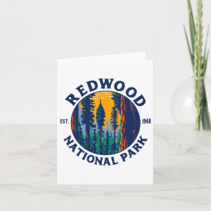 Redwood National And State Parks Ca California Out Card
