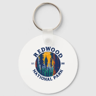 Redwood National And State Parks Ca California Out Key Ring