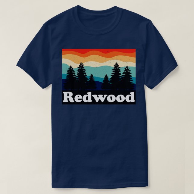 Redwood National and State Parks California T-Shirt (Design Front)