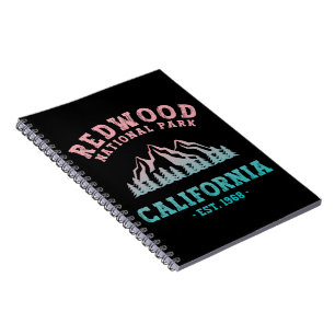 Redwood National Park California Gradient Notebook