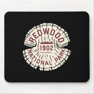 Redwood National Park California Hiking Souvenir G Mouse Pad