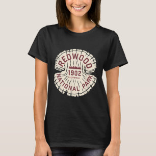 Redwood National Park California Hiking Souvenir G T-Shirt