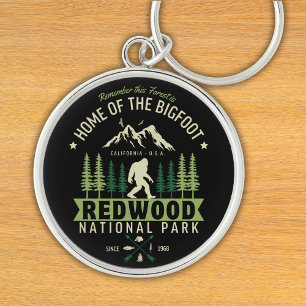 Redwood National Park California Key Ring