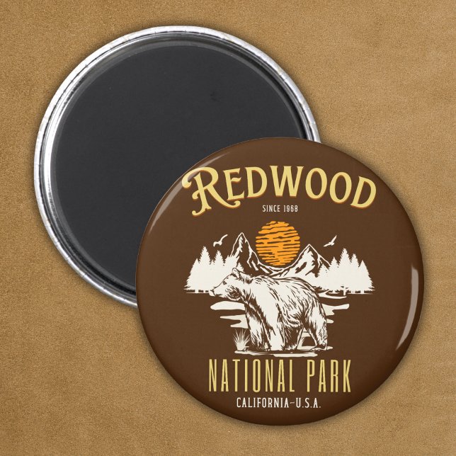 Redwood National Park California Magnet (Creator Uploaded)