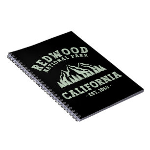 Redwood National Park California Notebook