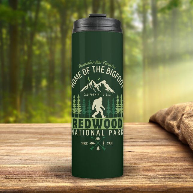 Redwood National Park California Thermal Tumbler (Creator Uploaded)