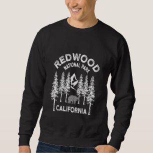 Redwood National Park California Vintage Californi Sweatshirt