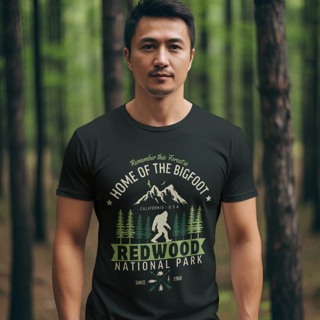 Redwood National Park Home of the Bigfoot T-Shirt (Creator Uploaded)