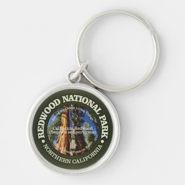 Redwood National Park Key Ring (Front)