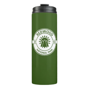 Redwood National Park Sun Trees Thermal Tumbler