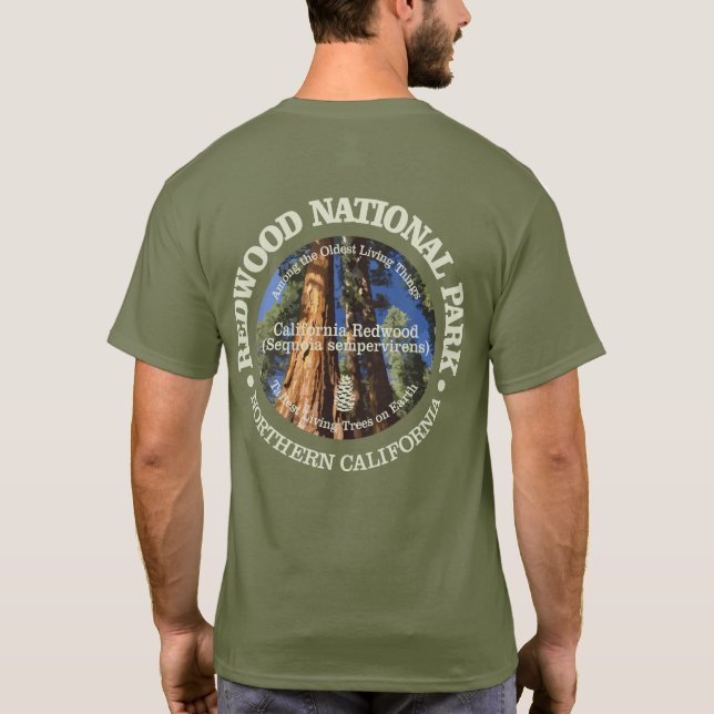 Redwood National Park T-Shirt (Back)