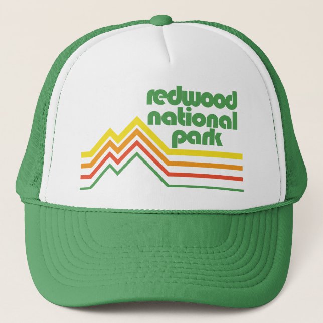 Redwood National Park Trucker Hat (Front)