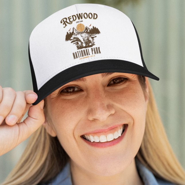 Redwood National Park Vinatage Trucker Hat (Creator Uploaded)