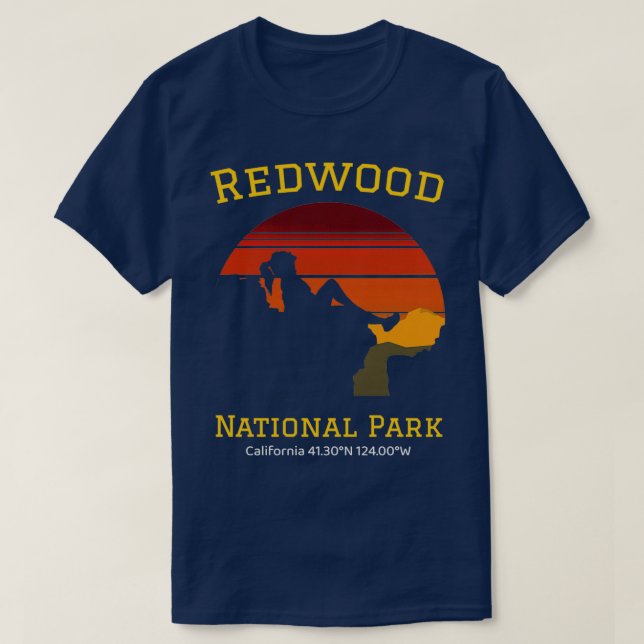 Redwood National Park Vintage T-Shirt (Design Front)