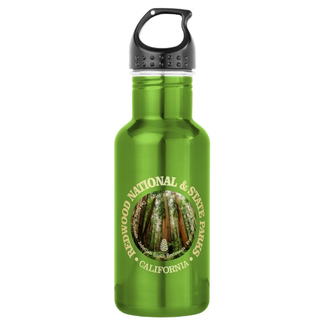Redwood National & State Parks (NP2) 532 Ml Water Bottle (Front)