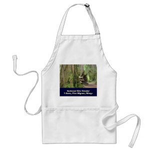 Redwood Size Steaks! aprons BBQ Mens Dads
