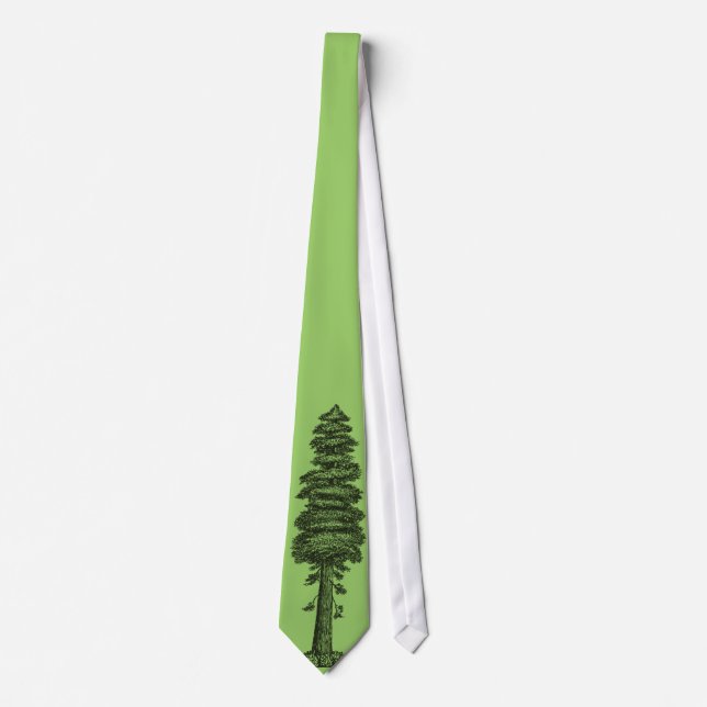Redwood tree tie (Front)