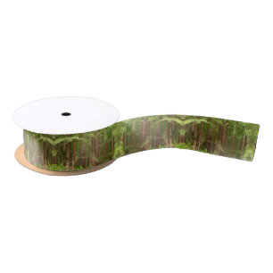 Redwood Trees Satin Ribbon