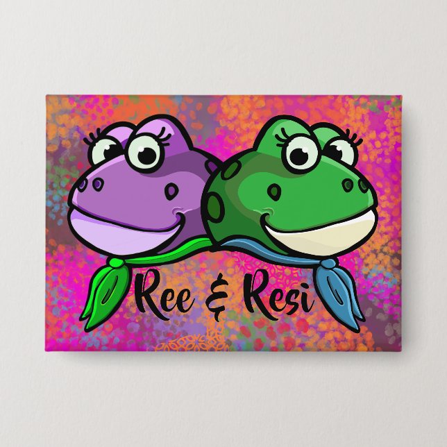 Ree & Resi BUTTON (Front)