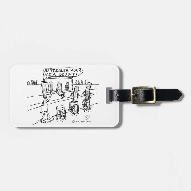 Reed Bar Luggage Tag (Front Horizontal)