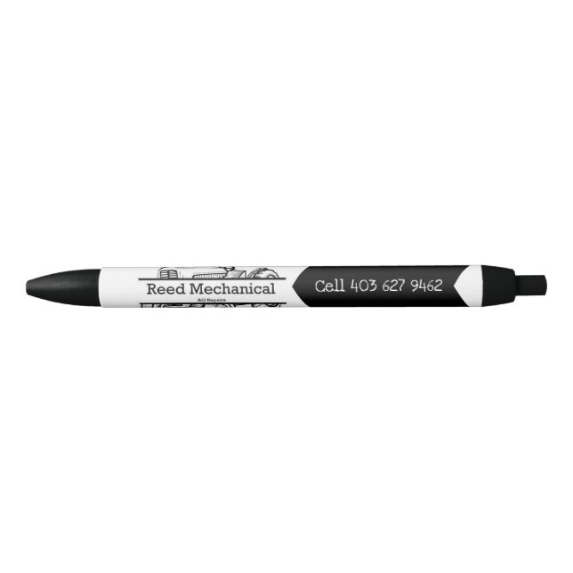 Reed Mechanical Promotional Pen (Front)