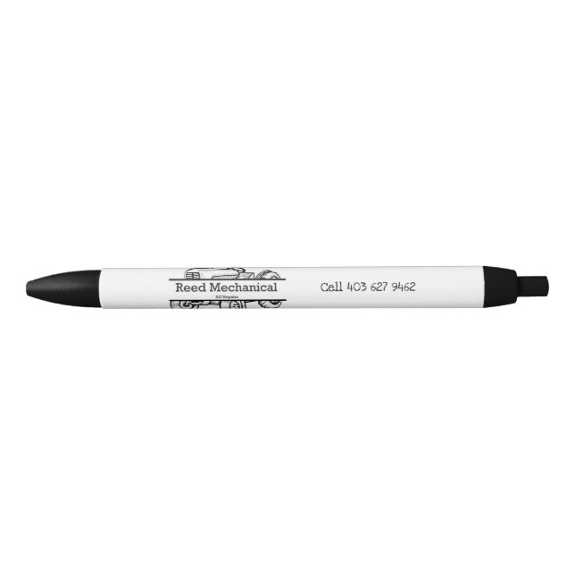 Reed Mechanical Promotional Pen (Front)