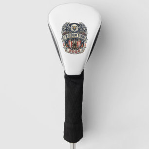 reedom Tour 2026 Vintage Eagle Motorcycle Golf Head Cover