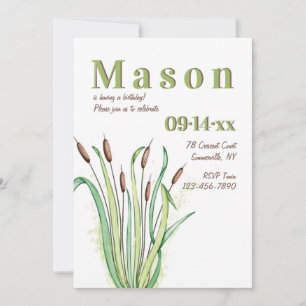 Reeds Birthday Invitation