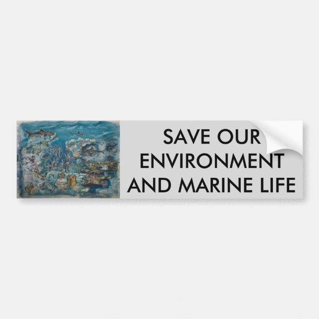 Reef Bumper Sticker (Front)