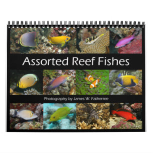 Reef Fishes Wall Calendar 1 by J.W. Fatherree