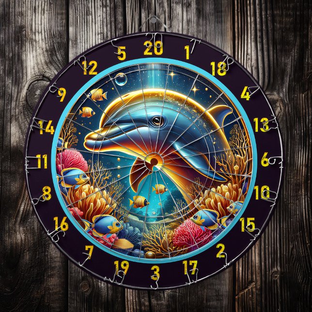 Reef Harmony Dolphin Dartboard Fun (Creator Uploaded)