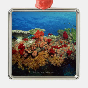 Reef of Corals Metal Tree Decoration