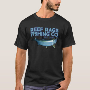 Reef Rags Giant Tarpon Deep Sea Saltwater Fishing T-Shirt