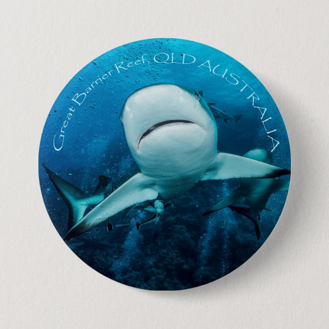 Reef Shark Button (Front)