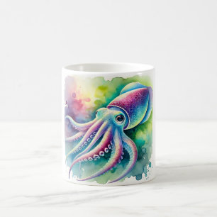Reef squid 290924AREF127 - Watercolor Coffee Mug