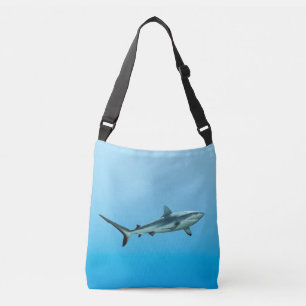 Reefshark - Abstract Design - Cut out of a photo Crossbody Bag