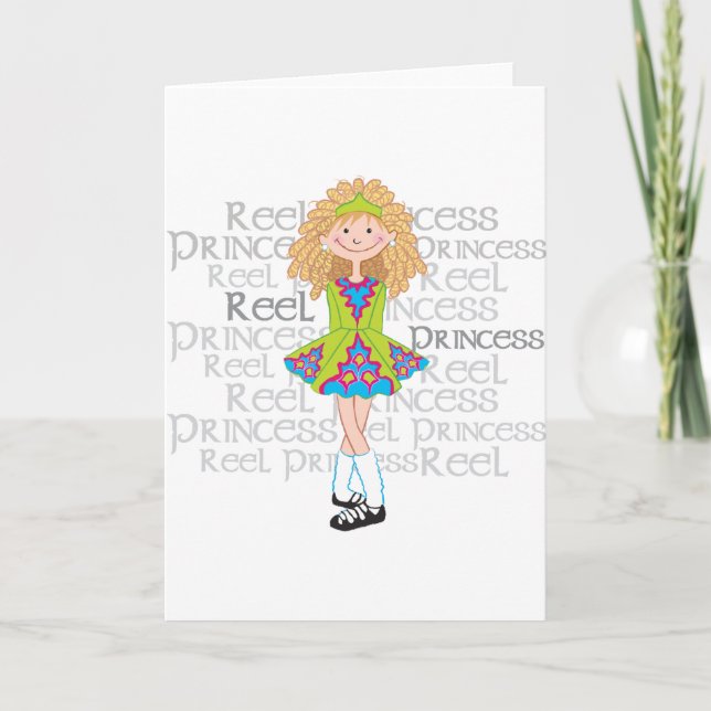 Reel Blonde Card (Front)