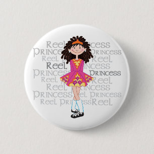 Reel Brunette Button