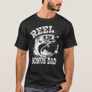 Reel Coo Bonus Dad Fishing Sunglasses Father's Day T-Shirt