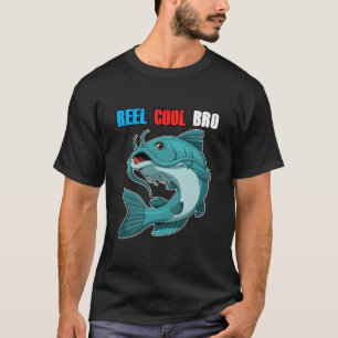 Reel Cool Bro Shirt Brother Fishing Gift