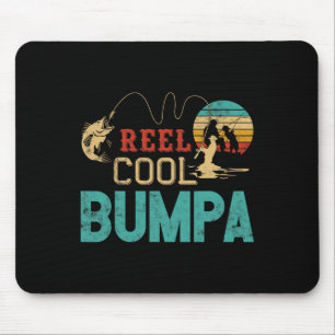 Reel Cool Bumpa Vintage Funny Fishing Rod Gifts Fo Mouse Pad