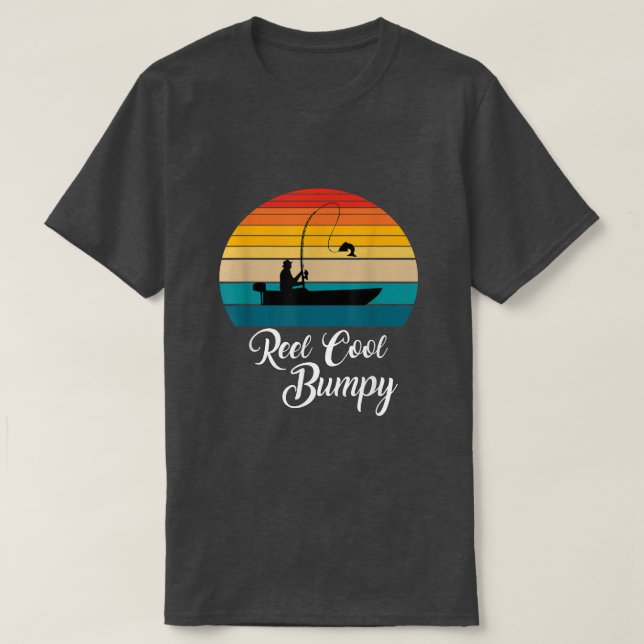 Reel Cool Bumpy Fishing Gifts  T-Shirt (Design Front)